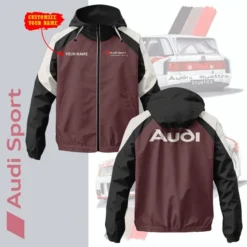 Premium  Customized Men's Windbreaker Jacket AUDI-C695-0075724