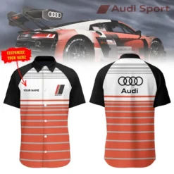 Premium  Customized Men's Short Button Shirt AUDI-SP-BTS018677
