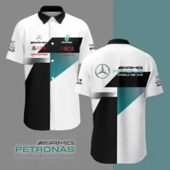 Premium  Men's Short Button Shirt MERCEDES-SP-BTS018628