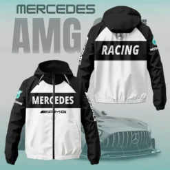 Premium  Men's Windbreaker Jacket MERCEDES-C695-0075625