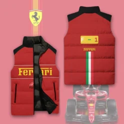 Premium  FERRARI Sleeveless Down Jacket ETX-C290-0185020