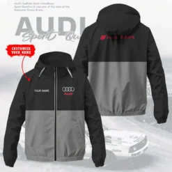 Premium  Customized Men's Windbreaker Jacket AUDI-C695-0075723