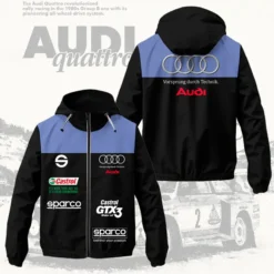 Premium  Men's Windbreaker Jacket AUDI-C695-0075718
