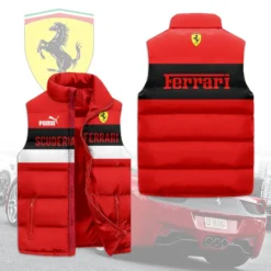Premium  FERRARI Sleeveless Down Jacket ETX-C290-0185019