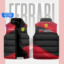 Premium  Customized FERRARI Sleeveless Down Jacket ETX-C290-0185037