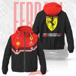 High Quality Men's Windbreaker Jacket FERRARI-C695-0075556