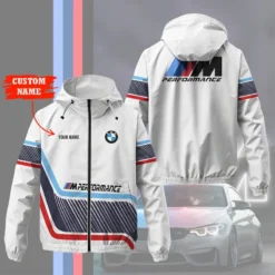 Premium  Customized Men's Windbreaker Jacket BMW-C695-0075591