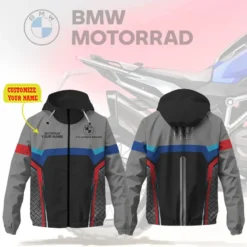 Premium  Customized Men's Windbreaker Jacket BMW-C695-0075592