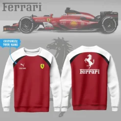 High Quality Customized Men's Sweatshirt FERRARI-WY-0075507