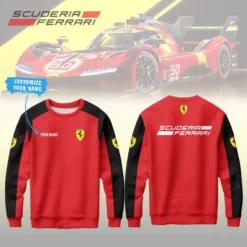High Quality Customized Men's Sweatshirt FERRARI-WY-0075512