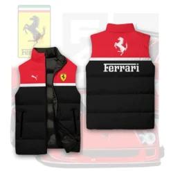 Premium  FERRARI Sleeveless Down Jacket ETX-C290-0185017