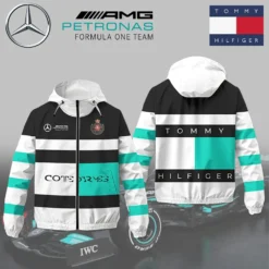 Premium  Men's Windbreaker Jacket MERCEDES-C695-0075636