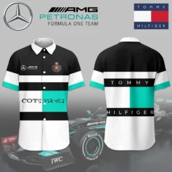 Premium  Men's Short Button Shirt MERCEDES-SP-BTS018634