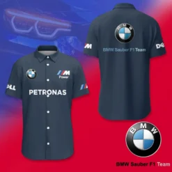 Premium  Men's Short Button Shirt BMW-SP-BTS018559