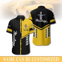 Premium  Customized Men's Short Button Shirt FORD-SP-BTS018667