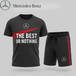 Premium  Men’s T-shirt & Shorts Set MERCEDES-TX+STK-IDA817116