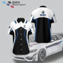 Premium  Men's Short Button Shirt BMW-SP-BTS018565