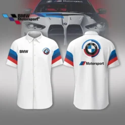 Premium  Men's Short Button Shirt BMW-SP-BTS018560