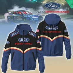 Premium  Men's Windbreaker Jacket FORD-C695-10075654