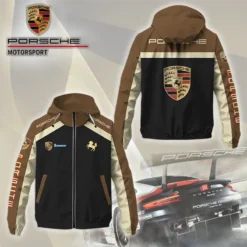 Premium  Men's Windbreaker Jacket PORSCHE-C695-0075700
