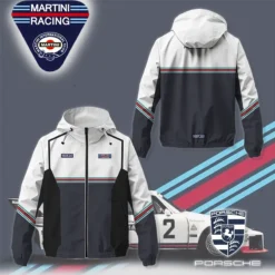 Premium  Men's Windbreaker Jacket PORSCHE-C695-0075709