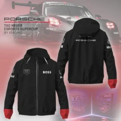 Premium  Men's Windbreaker Jacket PORSCHE-C695-0075702