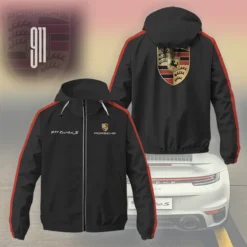 Premium  Men's Windbreaker Jacket PORSCHE-C695-0075705