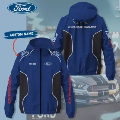 Premium  Customized Men's Windbreaker Jacket FORD-C695-10075642