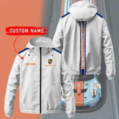 Premium  Customized Men's Windbreaker Jacket PORSCHE-C695-0075664
