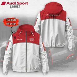 Premium  Customized Men's Windbreaker Jacket AUDI-C695-0075722
