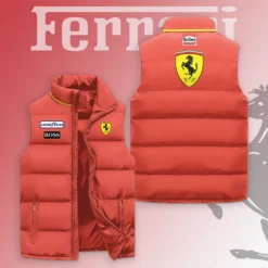 Premium  FERRARI Sleeveless Down Jacket ETX-C290-0185021