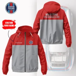 Premium  Customized Men's Windbreaker Jacket PORSCHE-C695-0075657