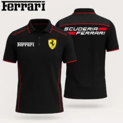 Premium  Men's Polo Shirt FERRARI-PO-NAR01471902