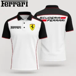 Premium  Men's Polo Shirt FERRARI-PO-NAR01471901