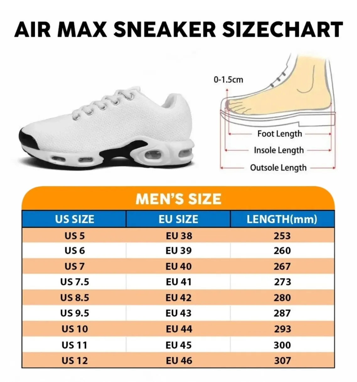 Premium MERCEDES Customized Air Max Sneaker MER-A951-000BB1124 - Image 2