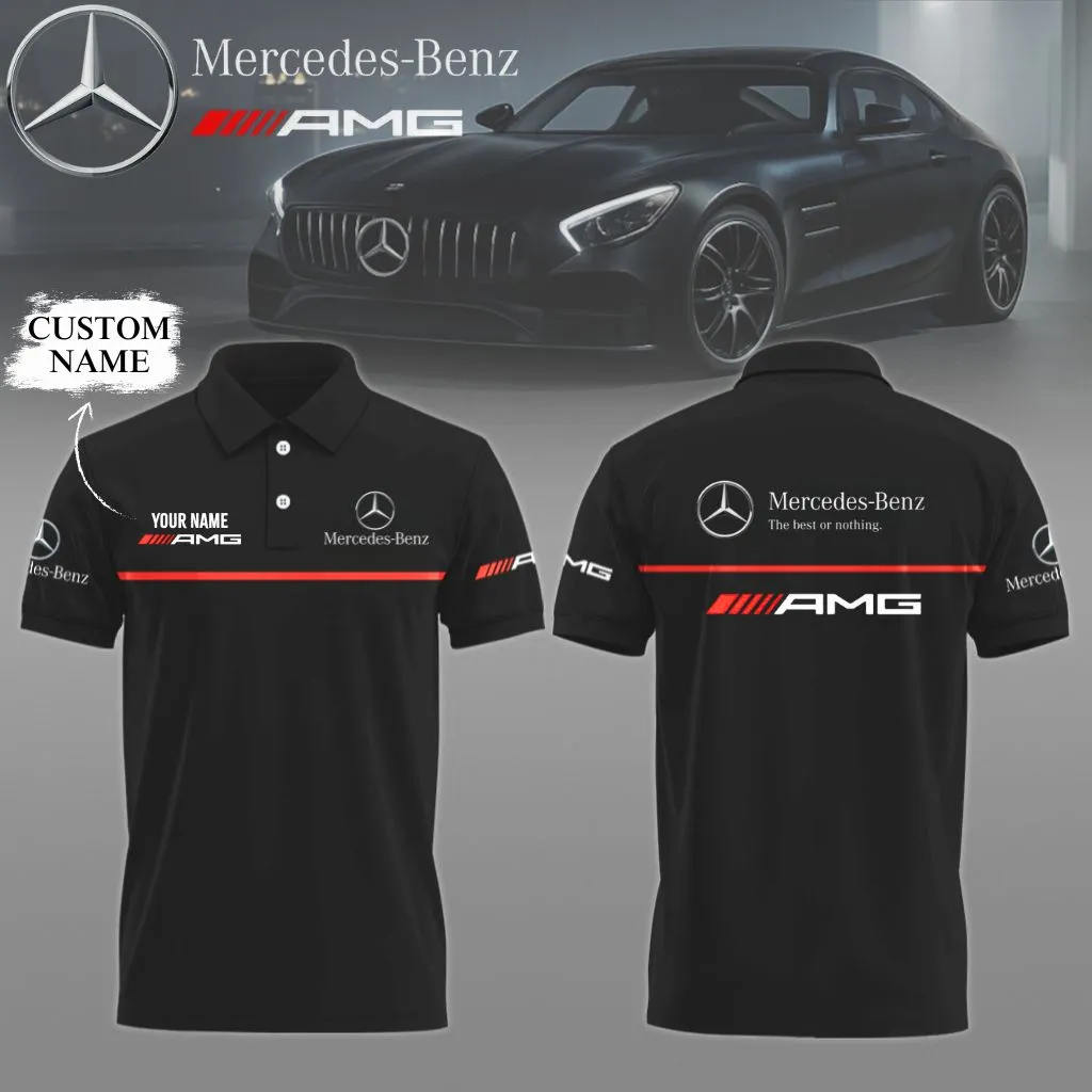 Premium Customized Men's Polo Shirt MERCEDES-PO-98319000