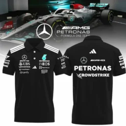 Premium  Men's Polo Shirt F1 MERCEDES-PO-1099814