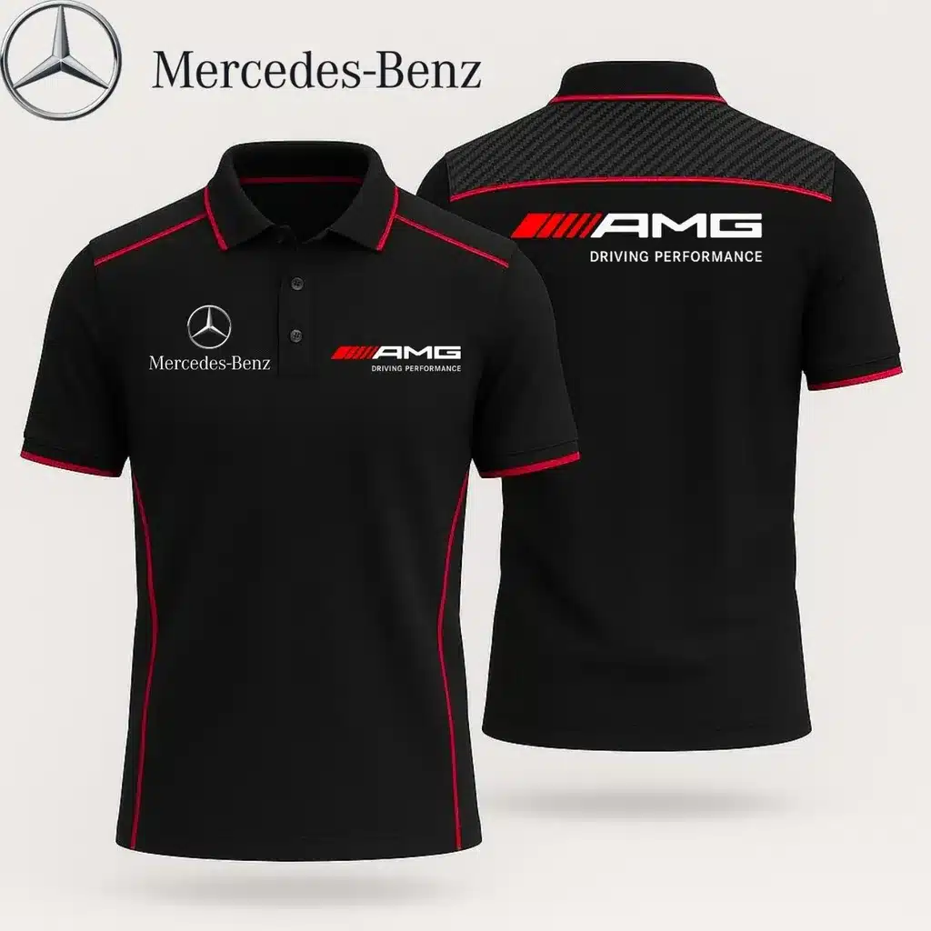 Premium Men's Polo Shirt MERCEDES-PO-LMT89010802