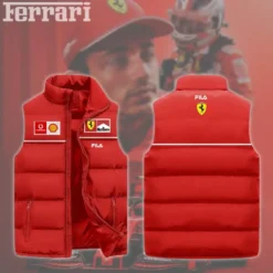 Premium  FERRARI Sleeveless Down Jacket ETX-C290-0185026
