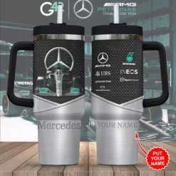Premium  Customized Mercedes-AMG Petronas F1 40 oz Stanley Tumbler
