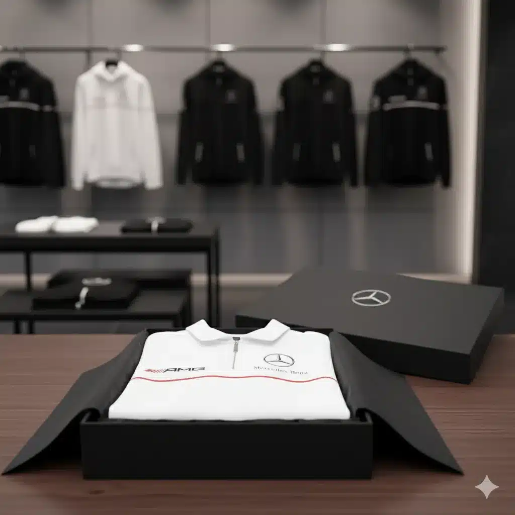 Premium Men's Long Sleeve Polo MERCEDES-HGWY-014381902 - Image 4