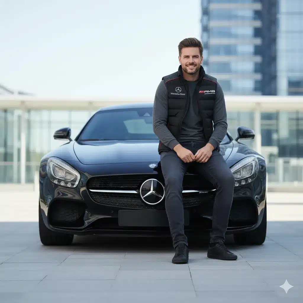 Premium MERCEDES Sleeveless Down Jacket ETX-C290-MER1059182 - Image 4