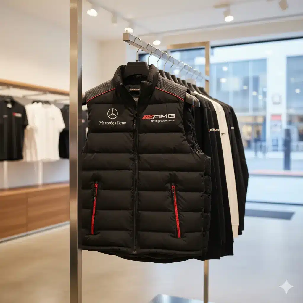 Premium MERCEDES Sleeveless Down Jacket ETX-C290-MER1059182 - Image 2