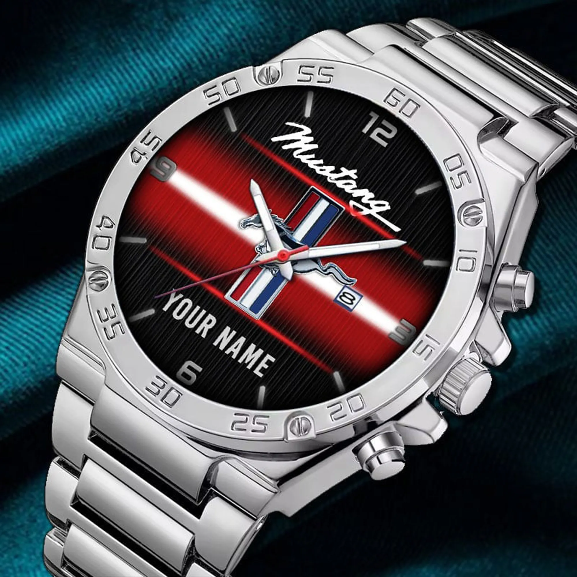 MUSTANG Custom Name Fasion Design Watch MUSTANG-YWMT127-VER1 - Image 2