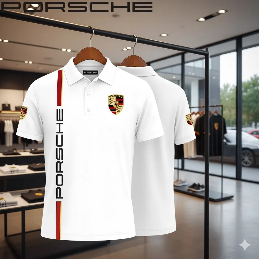High Quality Men's Polo Shirt PORSCHE-PO-LMT0074583 - Image 2