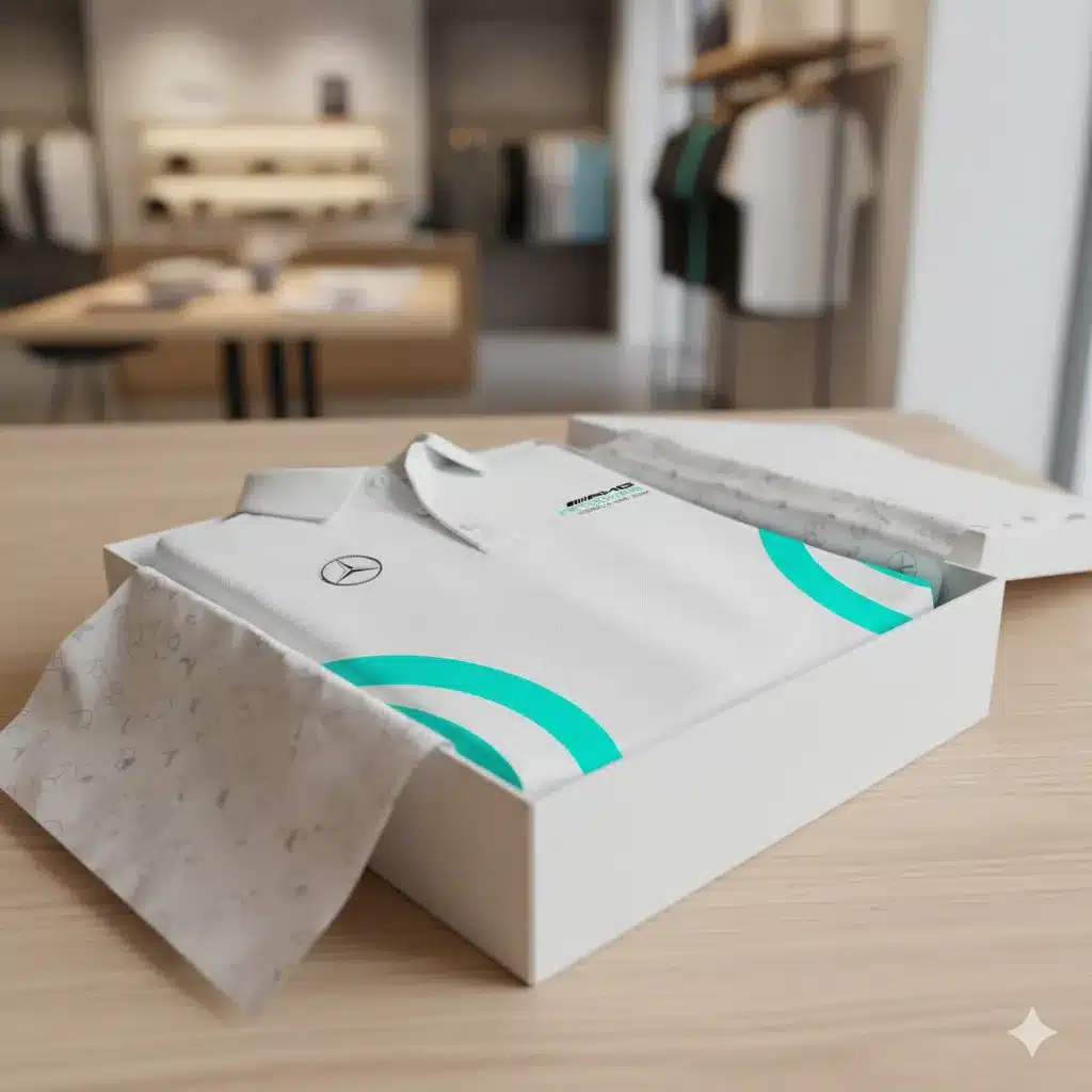 Premium Men's Long Sleeve Polo MERCEDES-YVWYB-0147153 - Image 3