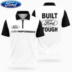 Premium  Men's Zip Polo Shirt FORD-TZPO-HFY01894104