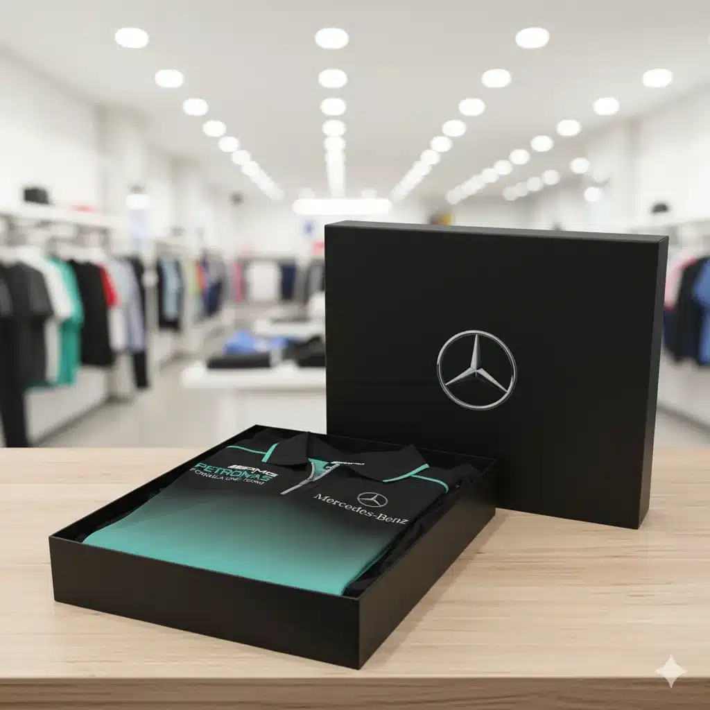 Premium Men's Long Sleeve Polo MERCEDES-YVWYB-015018584 - Image 4