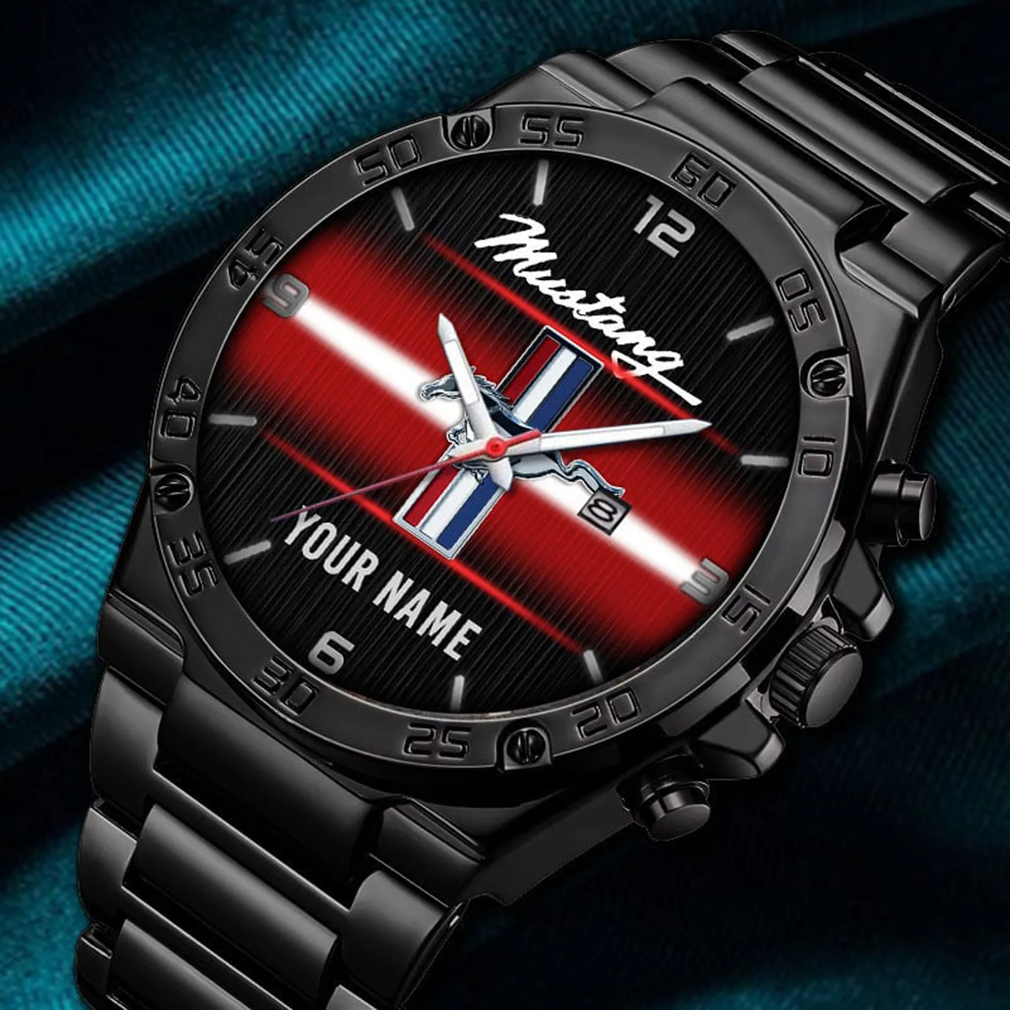MUSTANG Custom Name Fasion Design Watch MUSTANG-YWMT127-VER1 - Image 3