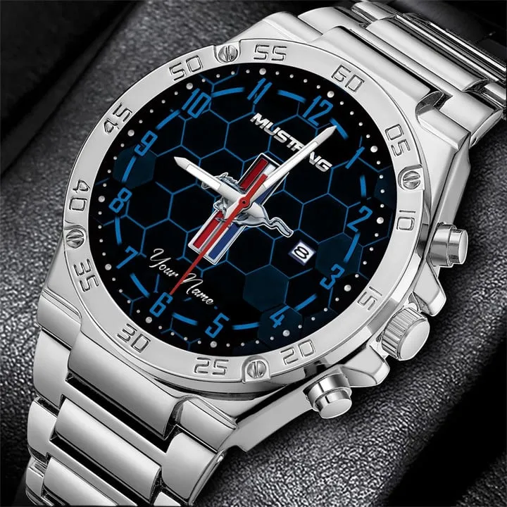 MUSTANG Custom Name Fasion Design Watch MUSTANG-YWMT127-VER4